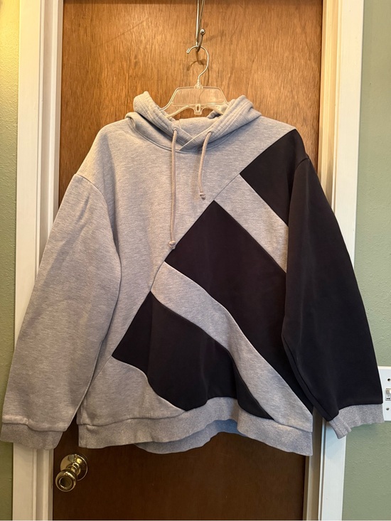 adidas Other - adidas Men's Grey and Black Equipment Colorblock Hoodie